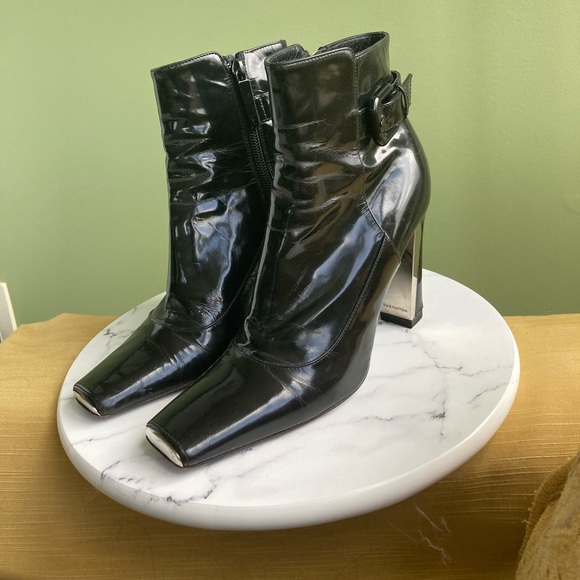 Louis Vuitton Vintage Patent Leather Boots - Picture 1 of 16